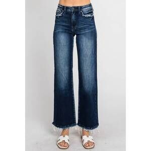 NEW PETRA classic straight high rise jeans in blue